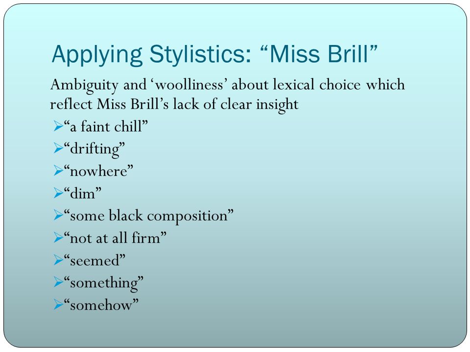 Miss brill theme essay introduction